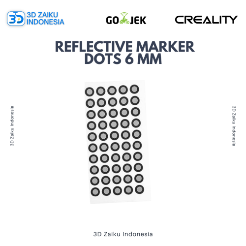 Creality 3D Scanner Reflective Marker Dots 6 mm Creality 3D Scanner Reflective Marker Dots 6 mm